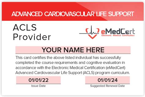 ACLS Certification Maintenance