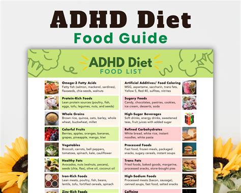 ADHD Foods to Avoid