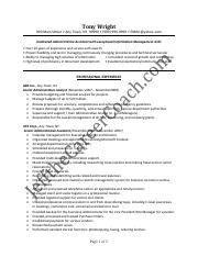 Administrative Assistant
