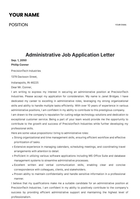 Job Application