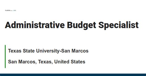 Administrative jobs in San Marcos, TX