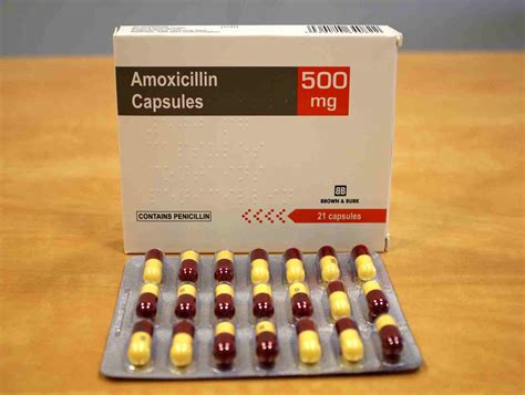 Amoxicillin 500mg Capsules Mechanism