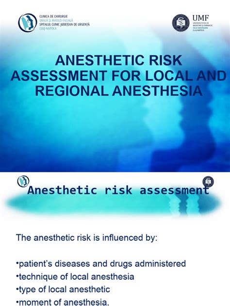 Anesthesia Risks