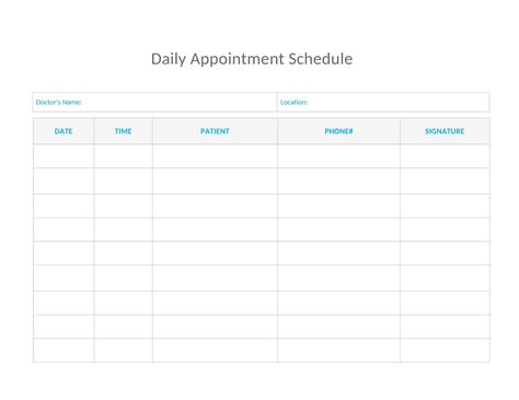 Appointment Scheduler