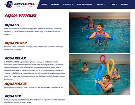 Aquatic Fitness Programs