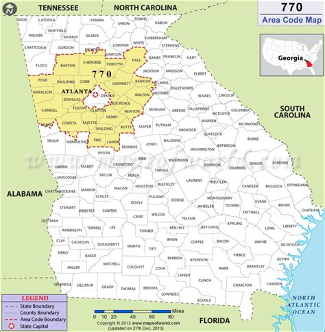 Area Code 770 History