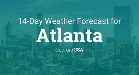 Atlanta GA Weather Forecast Apps