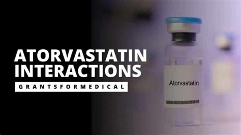 Atorvastatin interactions