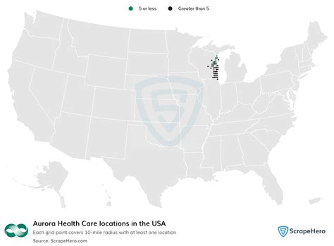 Aurora Health Care Locations Map