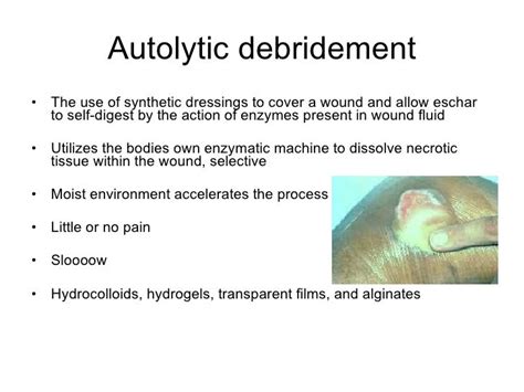 Autolytic Debridement