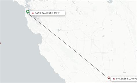 Bakersfield to San Francisco by Flight