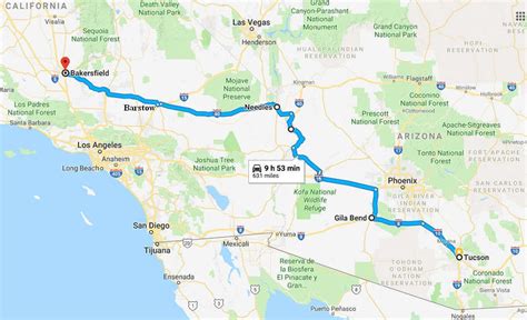 Bakersfield to San Francisco by Tour