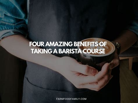Barista benefits