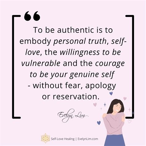 Be authentic and confident