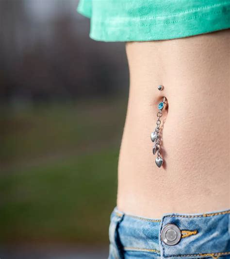 Belly button piercing tips