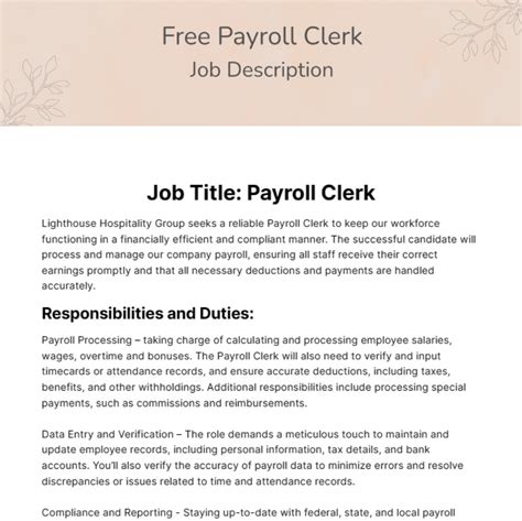 Benefits of clerk jobs