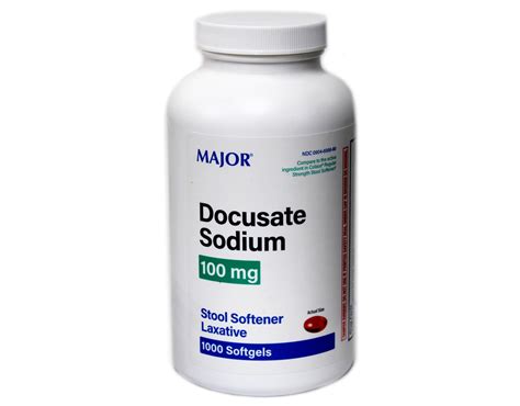 Benefits of Docusate Sodium 100mg Capsule