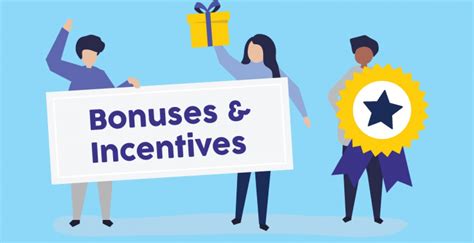 Bonuses and Incentives