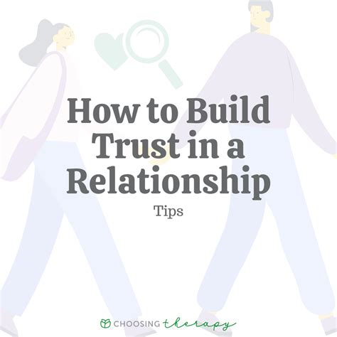 Building trust and intimacy