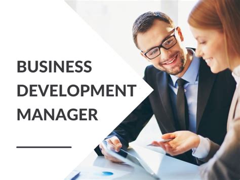 business development manager