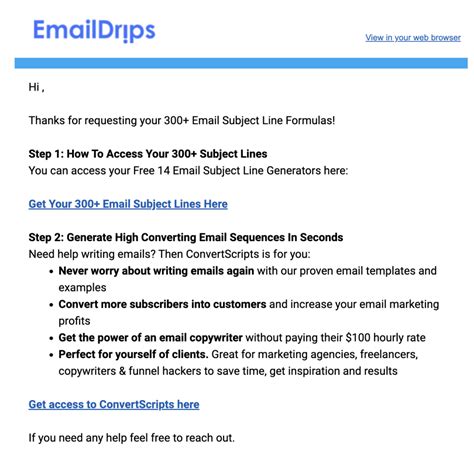 Business mailing services