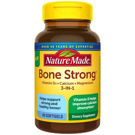 Calcium and Vitamin D for Bone Health