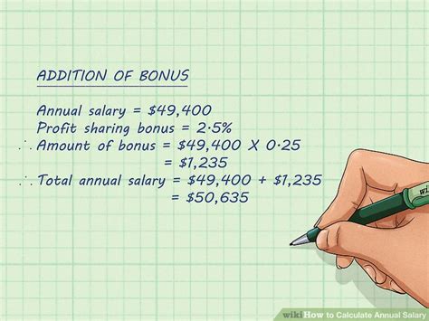 Calculating Yearly Salary