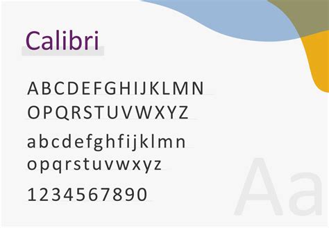 Calibri Font