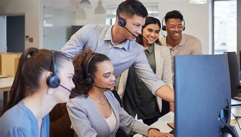 Call Center Agent Working from Home