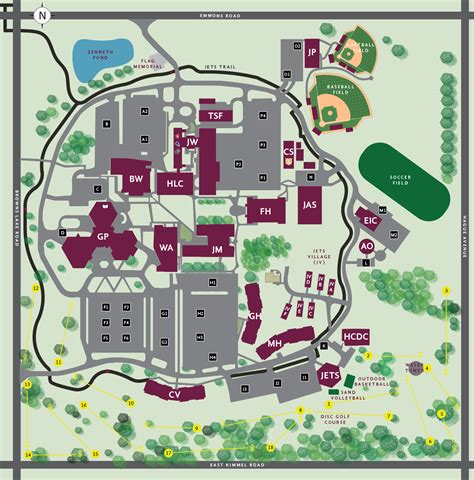 CSU Campus Layout