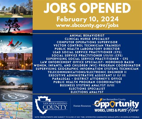Career Resources in San Bernardino County
