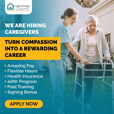 Caregiver Jobs Hiring Now
