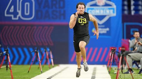 Carson Steeles 40-yard dash