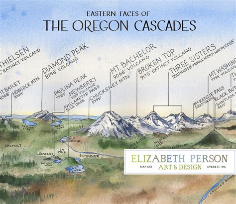 Map to Cascade Rock