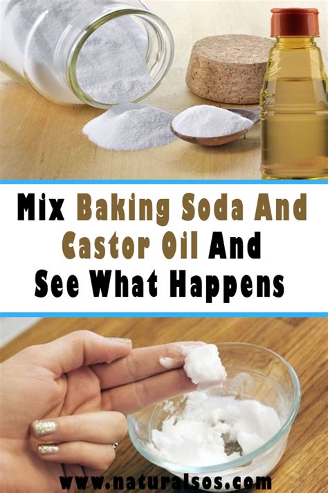 Castor Oil and Baking Soda