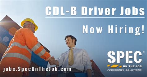 CDL B jobs
