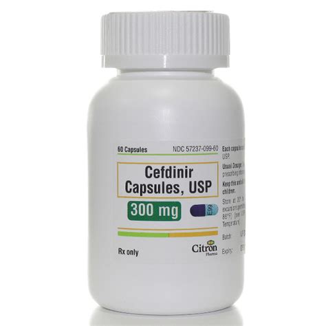 Cefdinir 300mg capsules