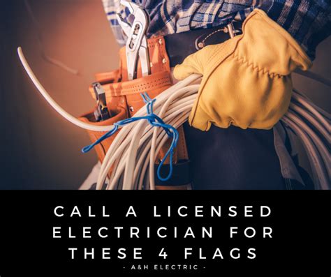 Certified Electrician Red Flags