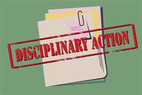 Check Disciplinary Actions
