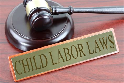 Child labor laws and regulations