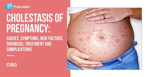 Cholestasis of pregnancy diagram