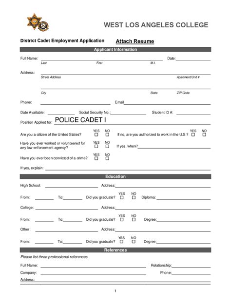 City of LA Application