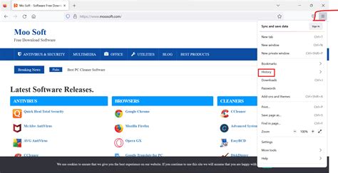 Clear Browser Cache