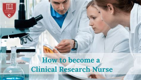 Clinical research nurse working in a lab