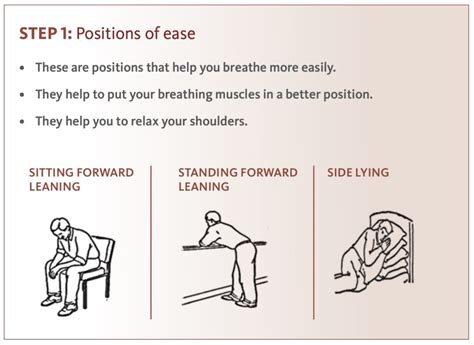 Close breathing position techniques