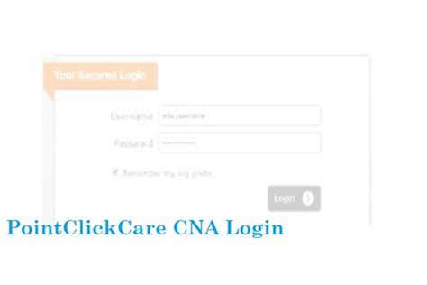 CNA Point Care Login