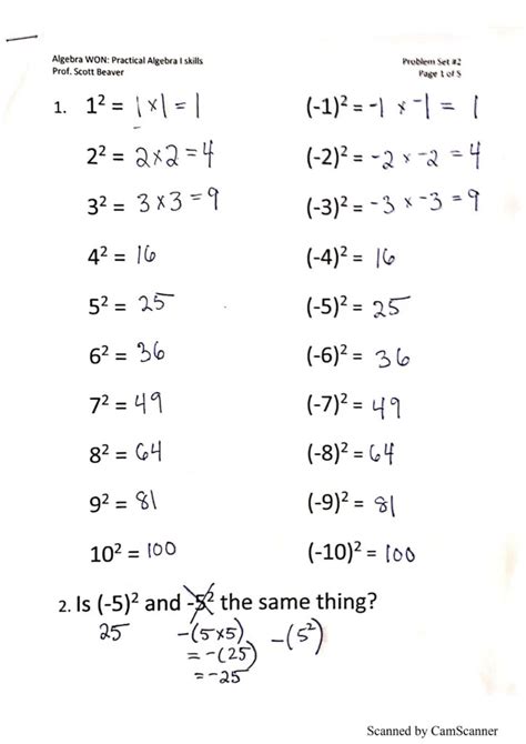 Common Math Solutions