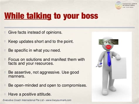 Communicate with Your Employer