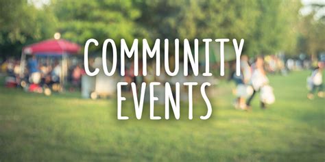 Community events