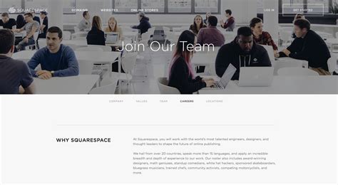 Company Website Career Pages